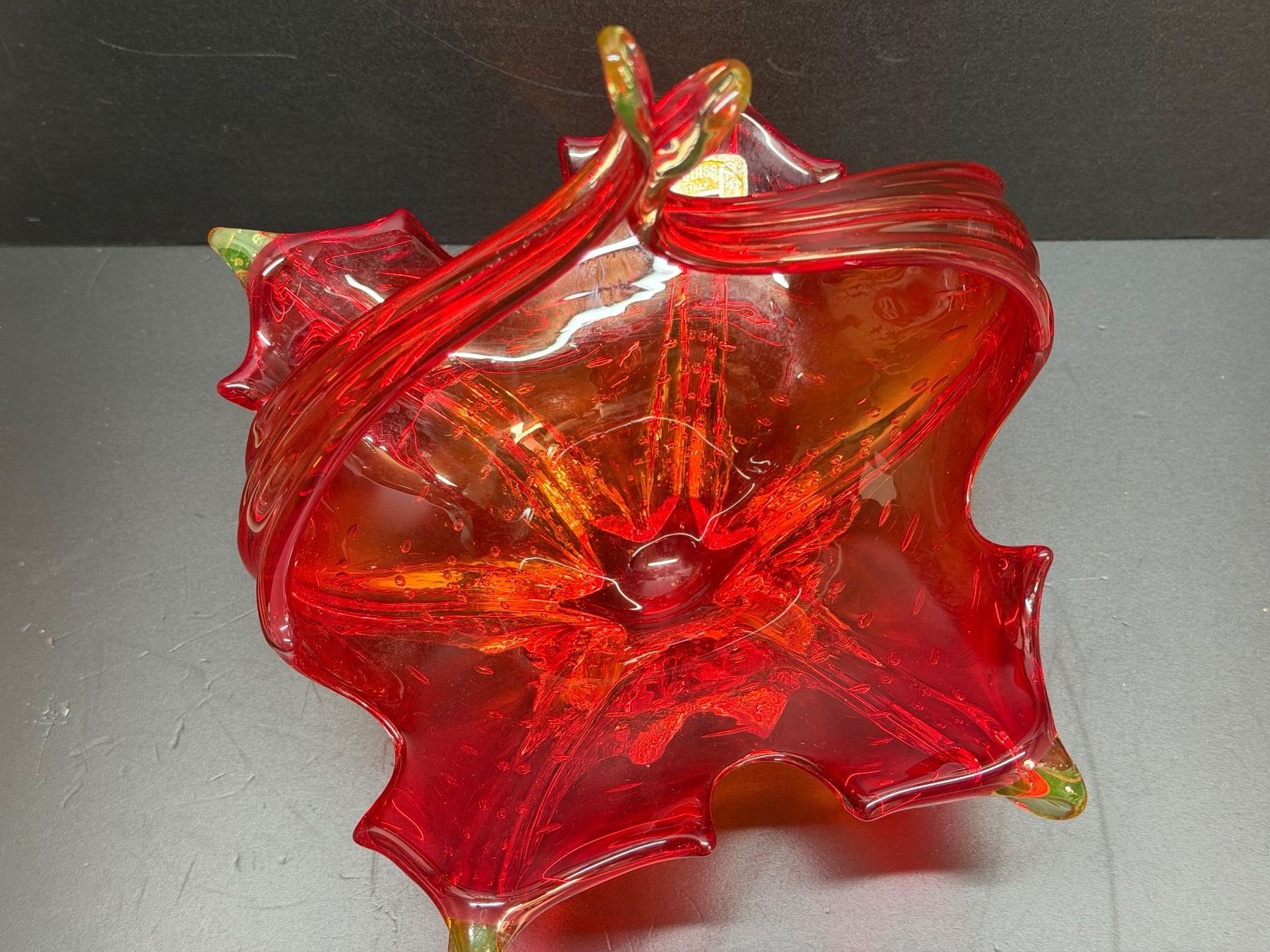Murano Ciotole: MURANO URANGLASSCHALE VINTAGE - EINFACH EIN TRAUM..... – Usato da Matzingen venduto da Puhbaerli 6