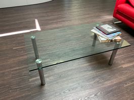 Couch/ Sofa Glastisch