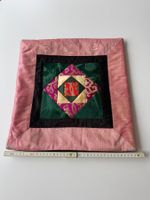 Patchwork Kissenbezug Rosa