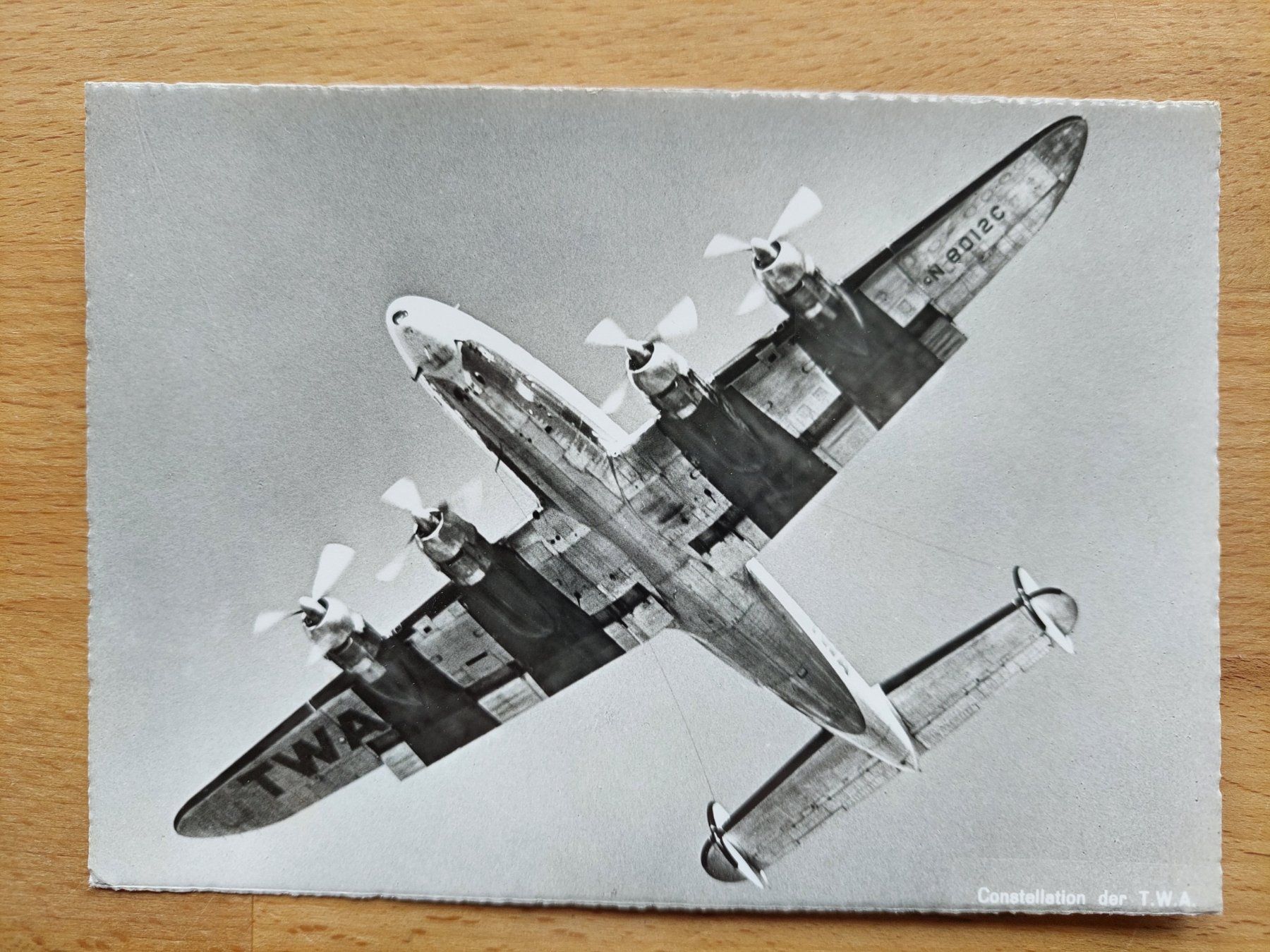 Cartes postales: AK Constellation der TWA – D'occasion à Obfelden par Foto_Bild_Kunst_Buch
