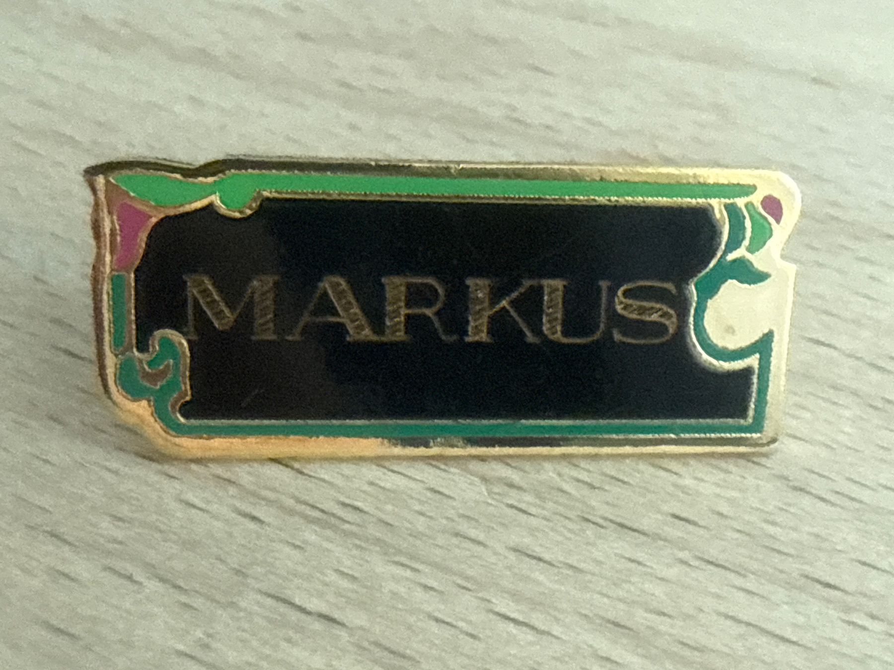 Plaquettes & Badges: Pin Markus – D'occasion à Glattbrugg par Schweigmatt