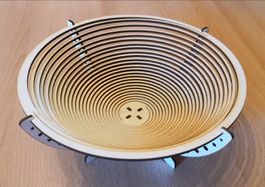 Früchteschale aus Holz