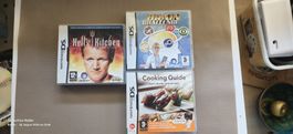 Nintendo DS Spiele: Hell's Kitchen, Cooking Guide, Brain Cha