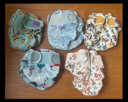 Stoffwindeln Newborn Bambino Mio Überhosen