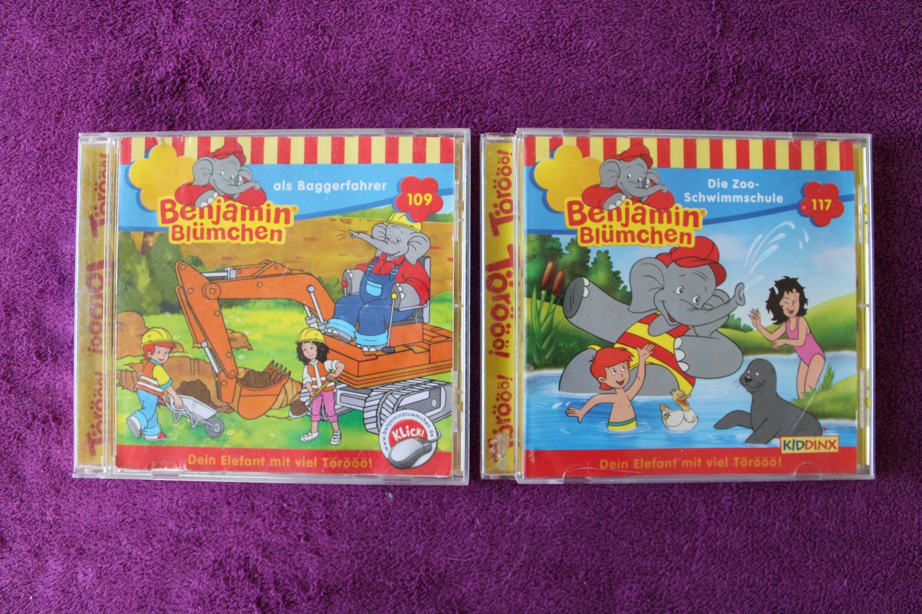 CD: 6 - Benjamin Blümchen - Hörspiel - CD´s – Usato da Müllheim Dorf venduto da Seeeule01 3
