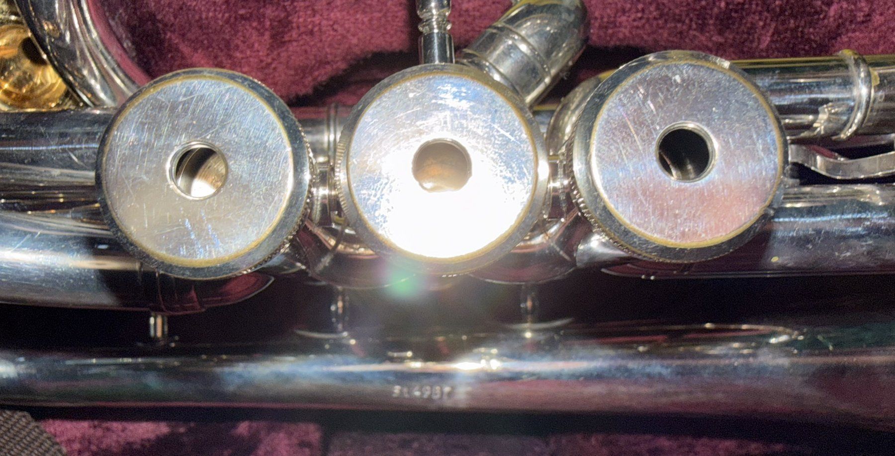 Strumenti musicali: B-Cornet, Sovereign mit Trigger und Koffer – Usato da Trimbach venduto da Danius 3