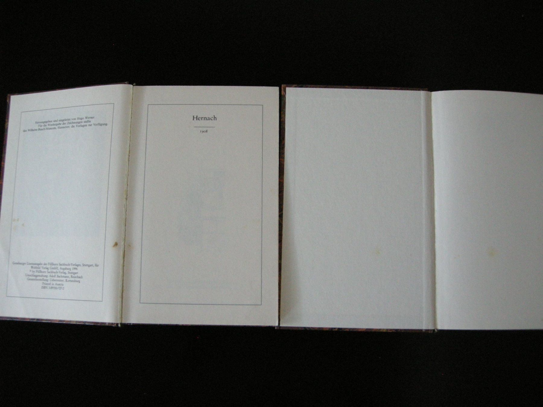 Libri: Wilhelm Busch: Werke in 5 Bändern – Usato da Dietikon venduto da Klopfer05 3