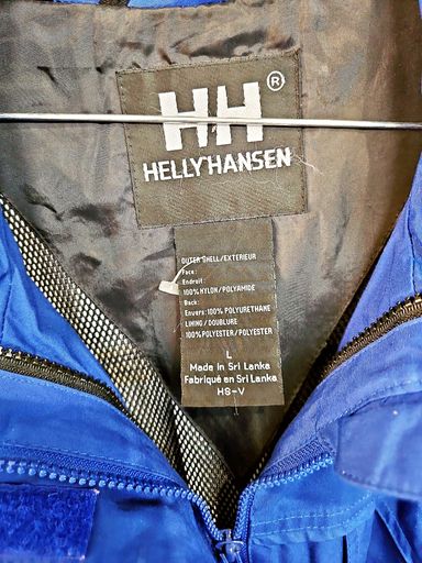 Helly Hansen Giacche: Helly Hansen Blaue Windjacke - Wasserdichte Outdoorjacke – Usato da Zug venduto da vinokilo 4