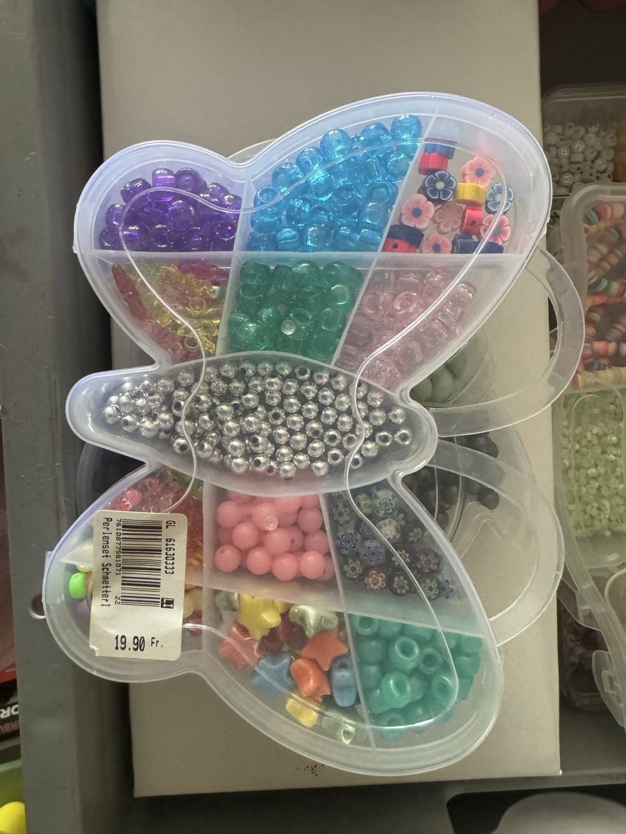 Kit bricolage: Perlen Perlenkette DIY Kinder Ketten Schmuck NP 250.- Bastel – Nuovo (secondo la descrizione) da Frenkendorf venduto da jorge0000 3