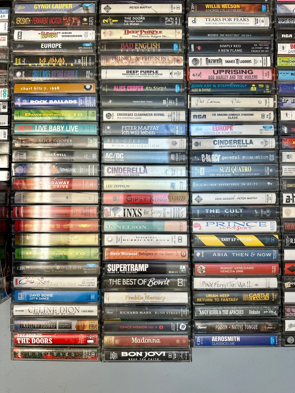 Kompaktkassetten: 471x MUSIKKASSETTEN AB 1.- !!! – Gebraucht aus Zürich von NIKI777 7
