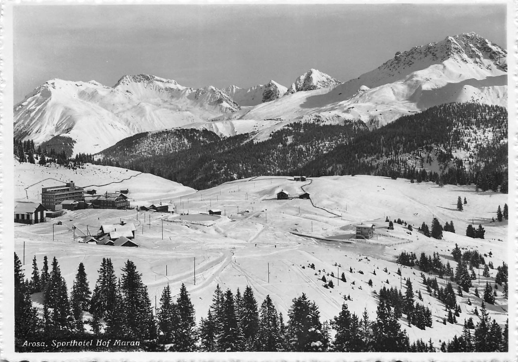 Cartoline postali: 2x Arosa – Usato da Ottikon b.Kemptth. venduto da Neptun1974 2