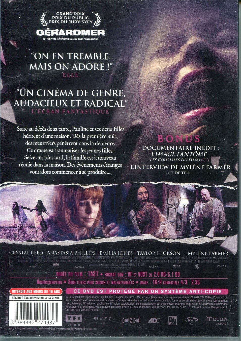Tous les DVDs: Ghostland  -  DVD – D'occasion à Les Avants par soyouz63 1