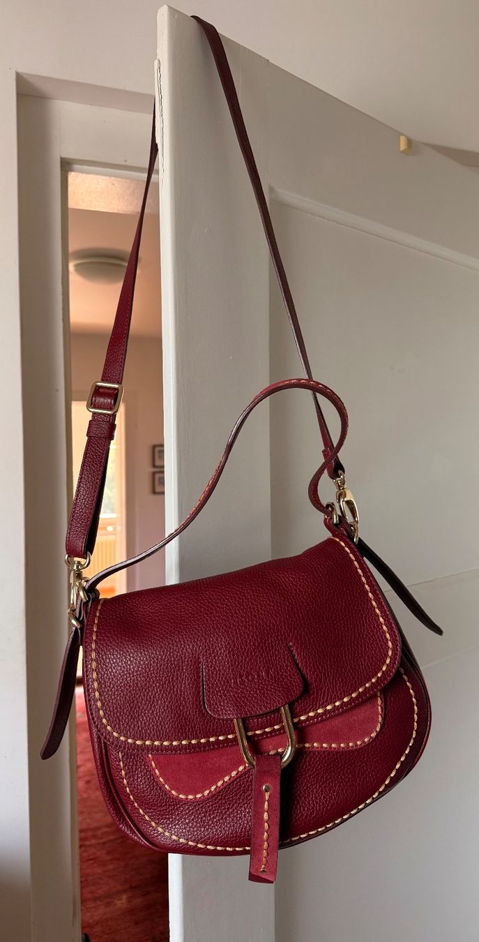 Taschen für Damen: Tasche / Satchel Leder PLINIO VISONA' – Neu (gemäss Beschreibung) aus Frauenfeld von Scleo 1