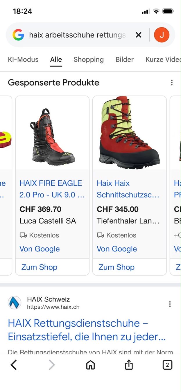 Haix Herrenschuhe: Haix Sicherheitsschuhe – Neu und originalverpackt aus Niederhasli von Pitsch1980 1