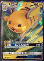 Pokémon Raichu GX SM213  Hidden Fates Promo 2019