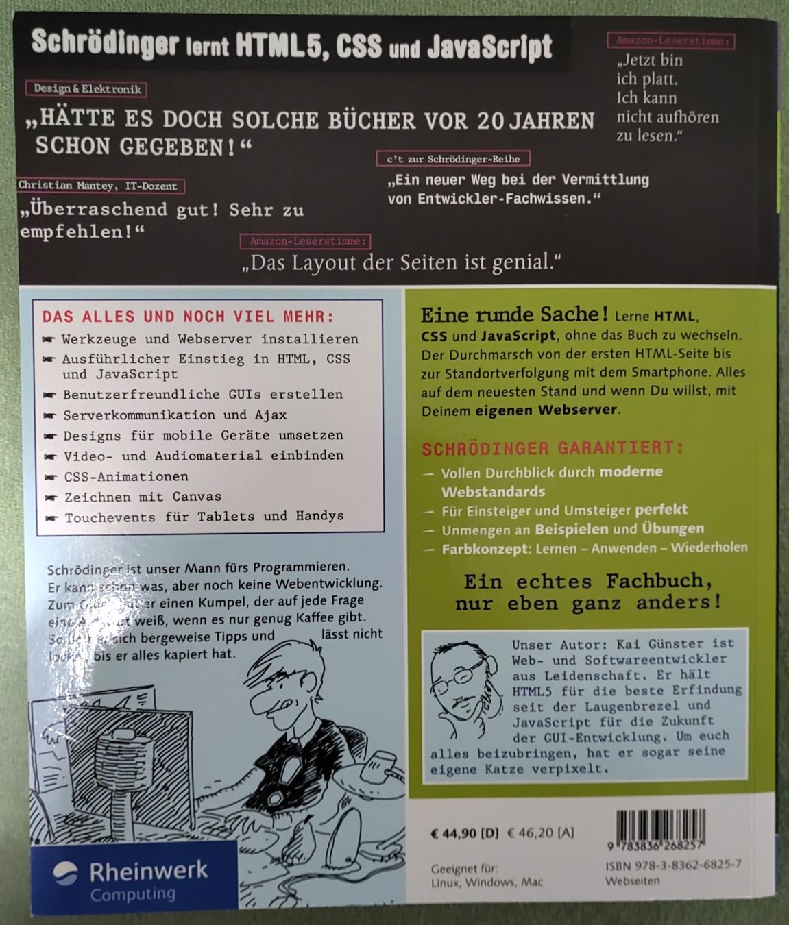 Bücher: Schrödinger lernt HTML5,CSS,JavaScript - Top Zustand! – Gebraucht aus Walenstadt von risoluto 6