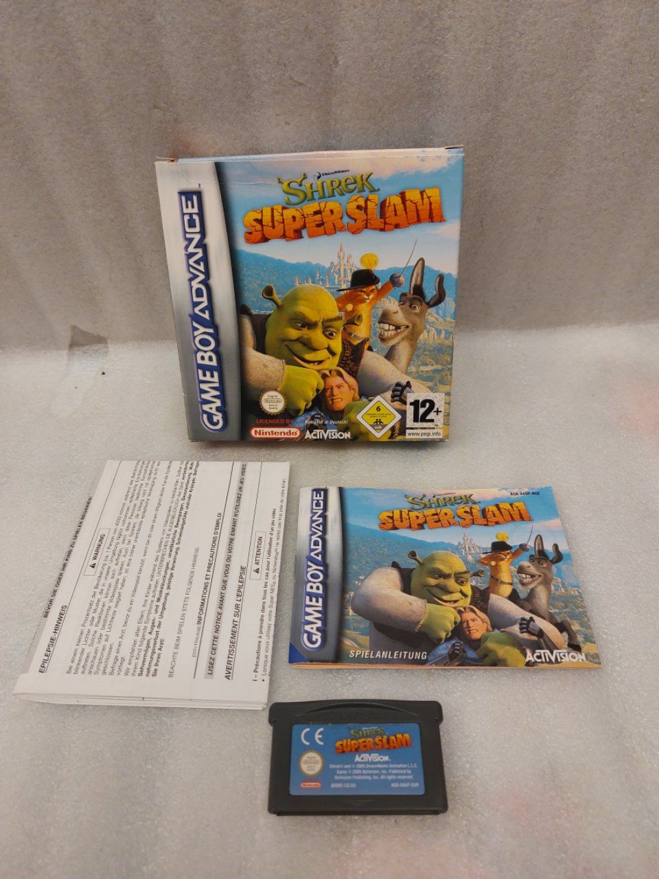 Nintendo Giochi: Shrek SuperSlam - Nintendo Advance – Usato da Pambio Noranco venduto da Pol69