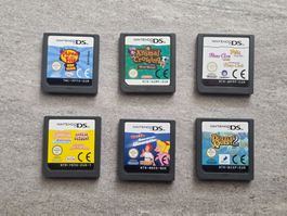 Nintendo DS Spiele 6 Stk