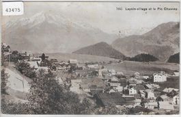 Leysin-Village et le Pic Chaussy