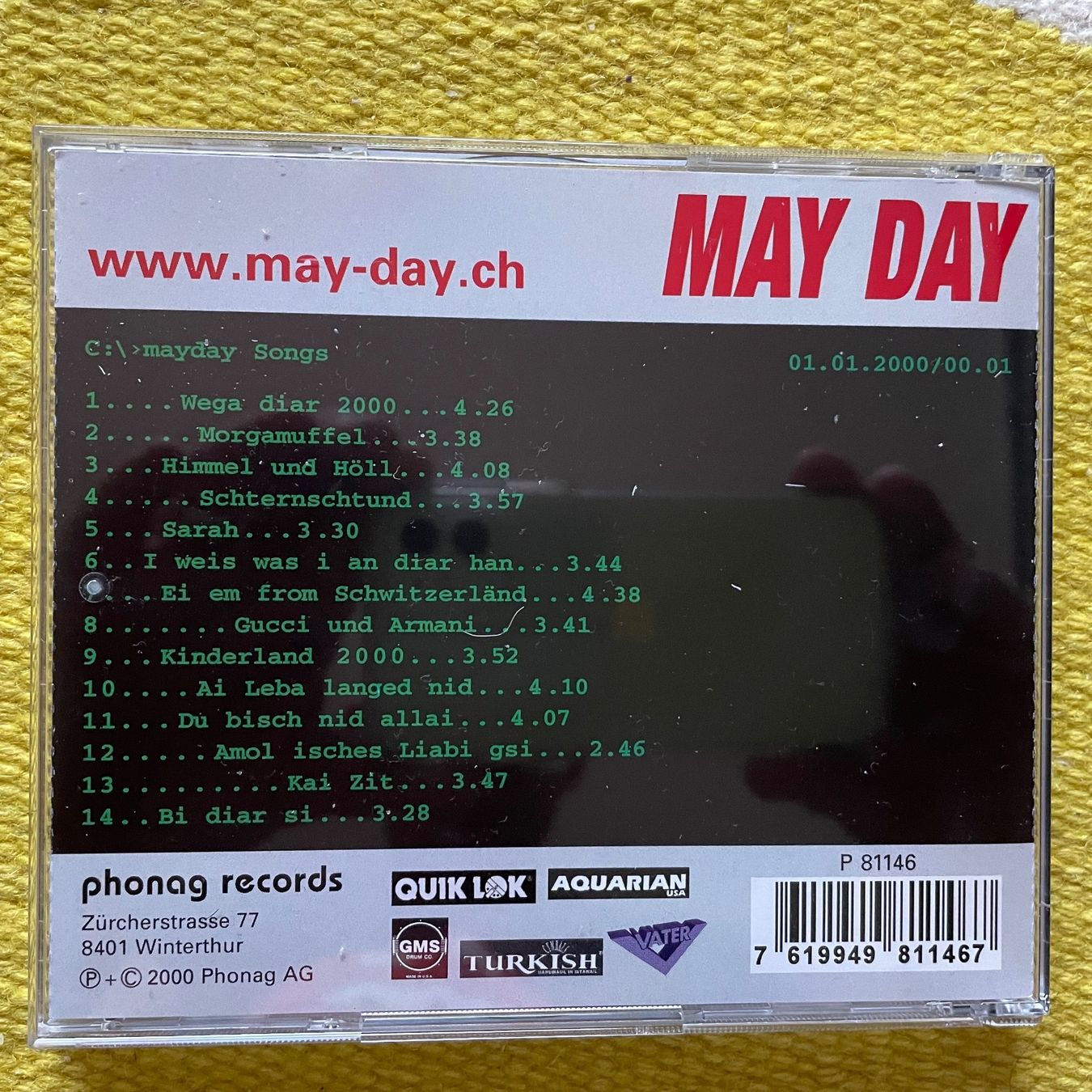 CD: MAY DAY-ÜBERZIT – Usato da Rorschacherberg venduto da CD-Roli 1
