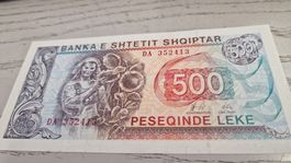 Albanien 500 Leke 1996 Banknote 
