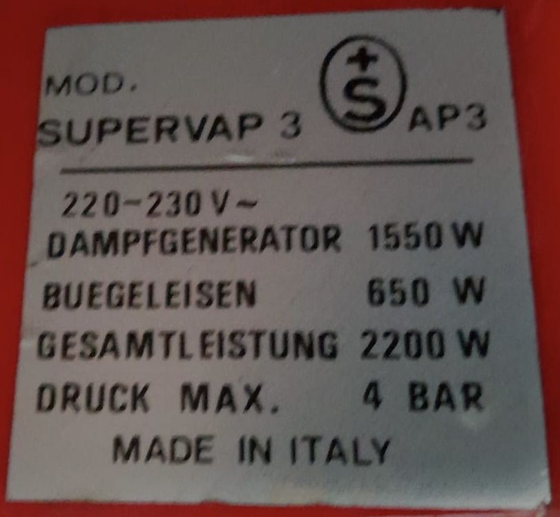 Pulitori a vapore: Dampfgenarator – Usato da Staad SG venduto da mik_9q78 3