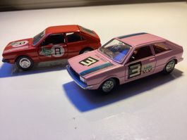 2 x "VW SCIROCCO 1“ Schuco & Pilen 1:43 70/80er Jahre NEU!