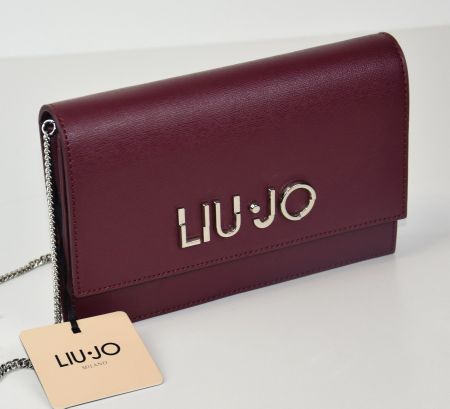 LIU JO Tasche Clutch Schultertasche/ bordeaux/22x14x3.5/Neu