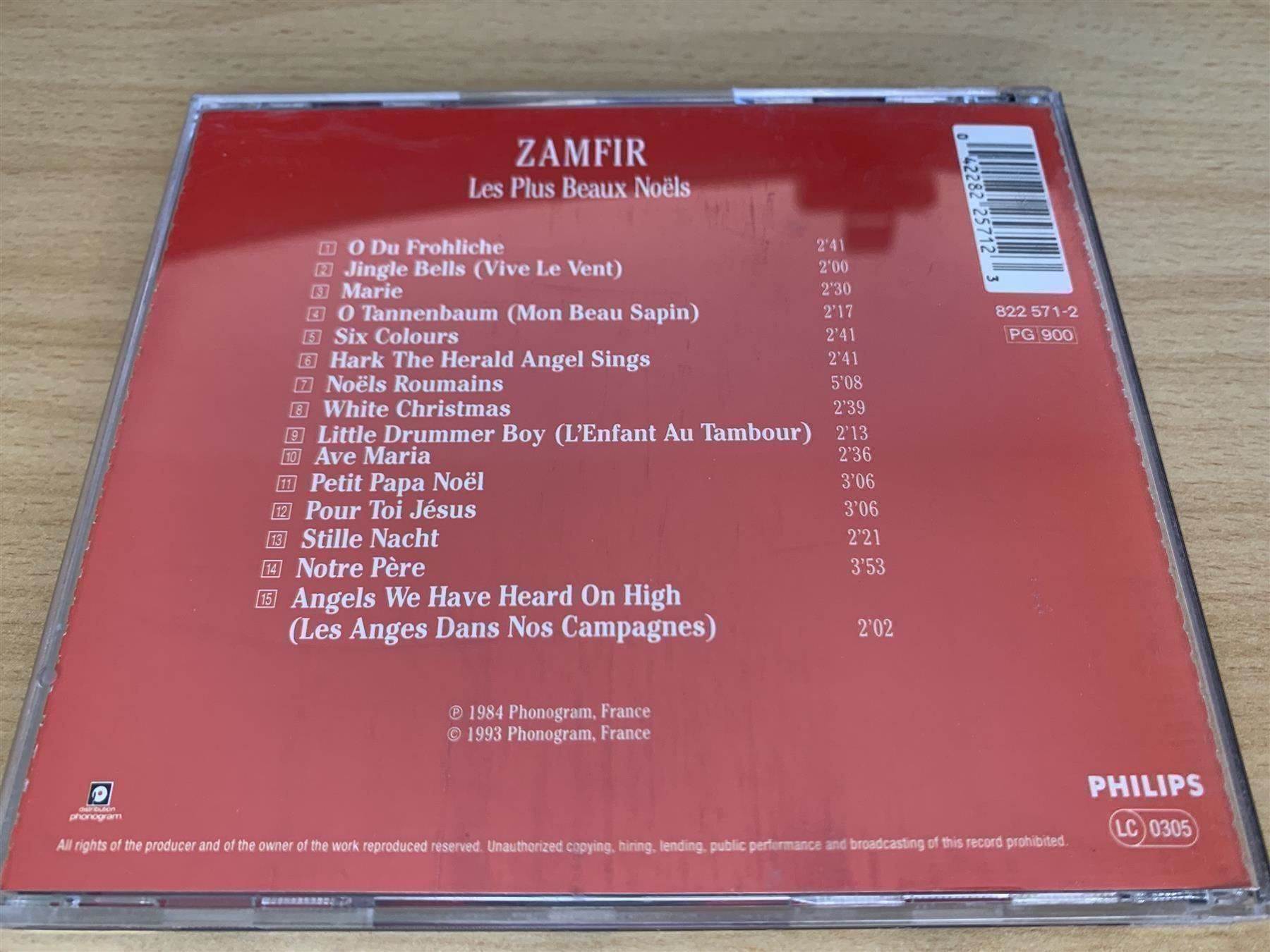 CD: Zamfir – Les Plus Beaux Noëls – Usato da Rikon im Tösstal venduto da Alpenmutz 1