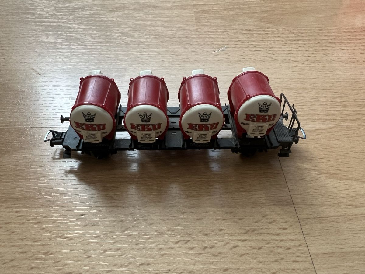 Fleischmann Modellini di ferrovie: Fleischmann Fasswagen – Usato da Gisikon venduto da ram_78bx