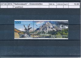 2014 "Nationalpark" - Zusammendruck, ** postfrisch