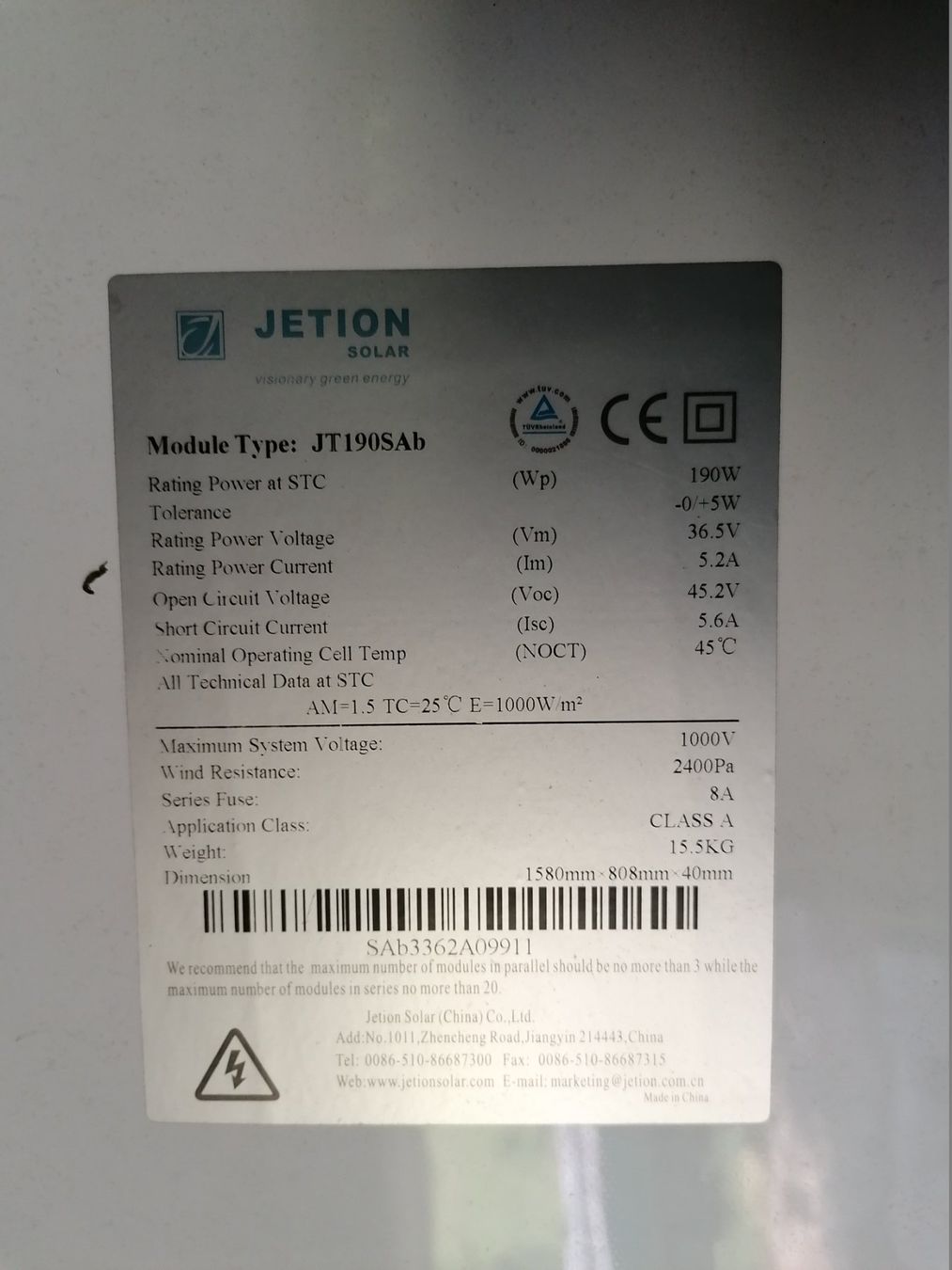 Solargeräte und Solarprodukte: Photovoltaikpanel – Gebraucht aus Staffelbach von Nik023 2