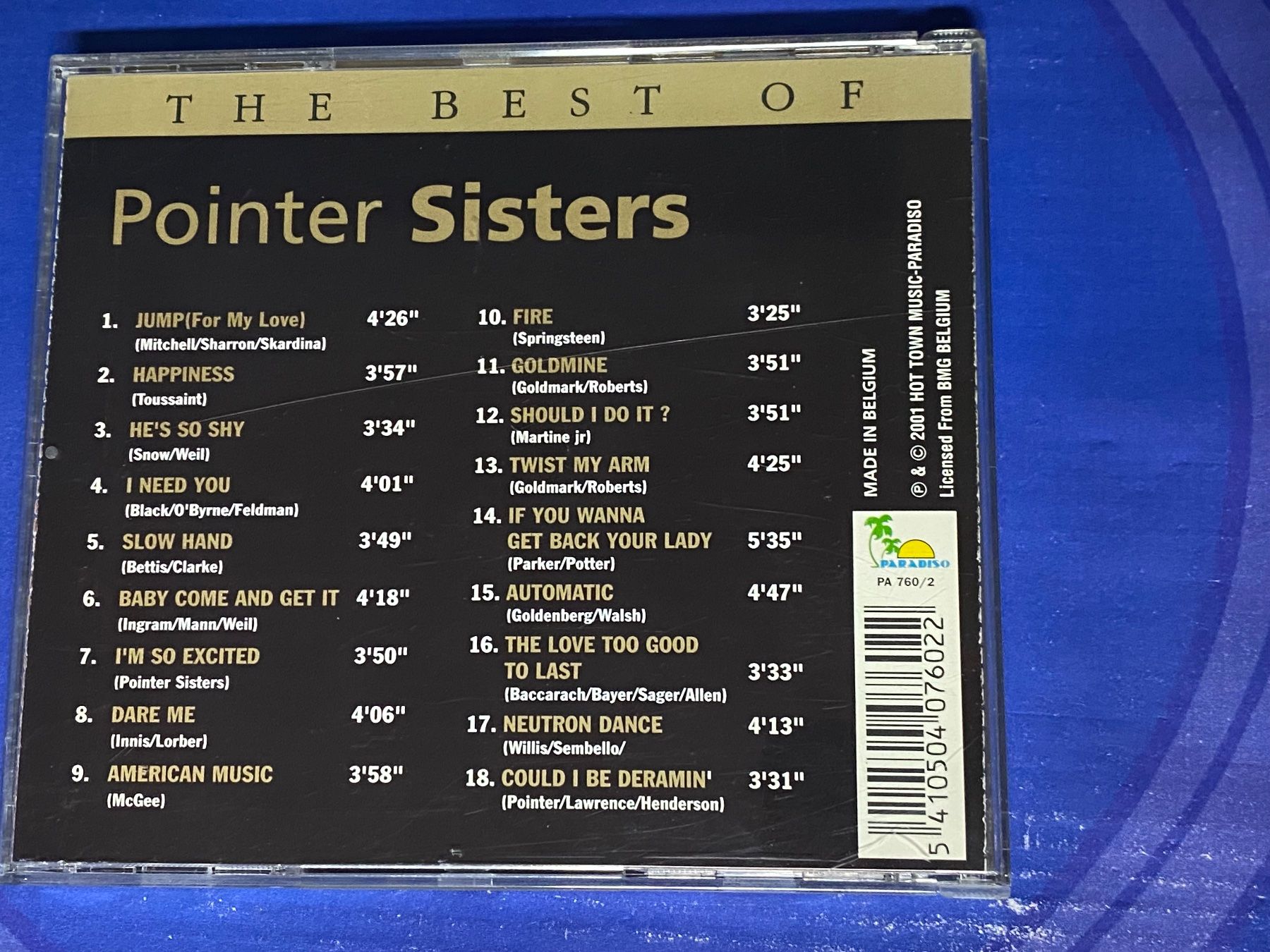 CDs: Pointer Sisters – Gebraucht aus Muri b. Bern von AdidasCollector 1