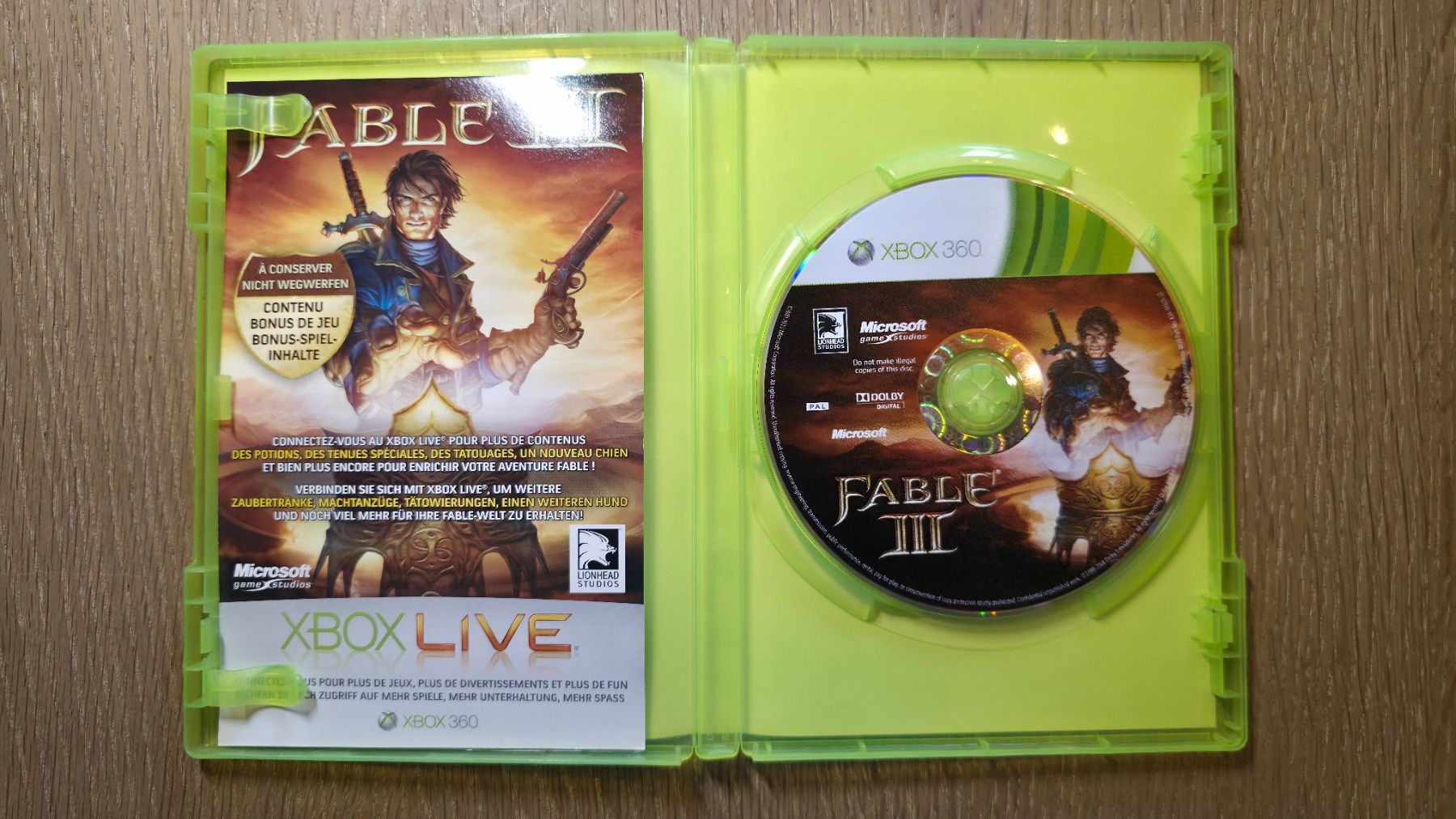 Microsoft Giochi: XBox 360, Microsoft Fable III, OVP – Usato da Sirnach venduto da TheMrFreeman 2