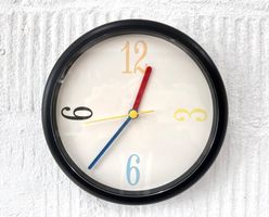 Vintage 90er Jahre Wanduhr