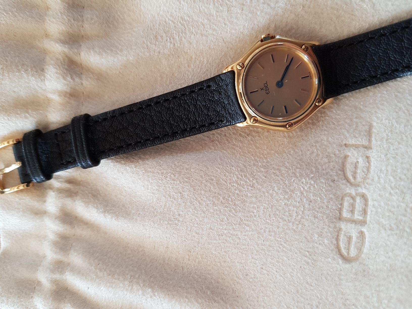 Ebel Orologi: Magnifique montre EBEL 1911 Classic Dame OR NEUVE ! – Nuovo e nell'imballaggio originale da Bercher venduto da gfc_cs28 4