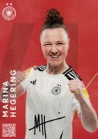 Marina Hegering Autogramm handsigniert DEUTSCHLAND 2024