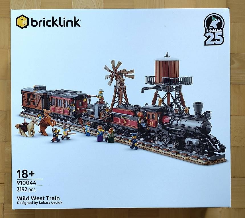 Lego Giocattoli: Wild West Zug Lego Bricklink Designer Program – Nuovo e nell'imballaggio originale da Olten venduto da magneto