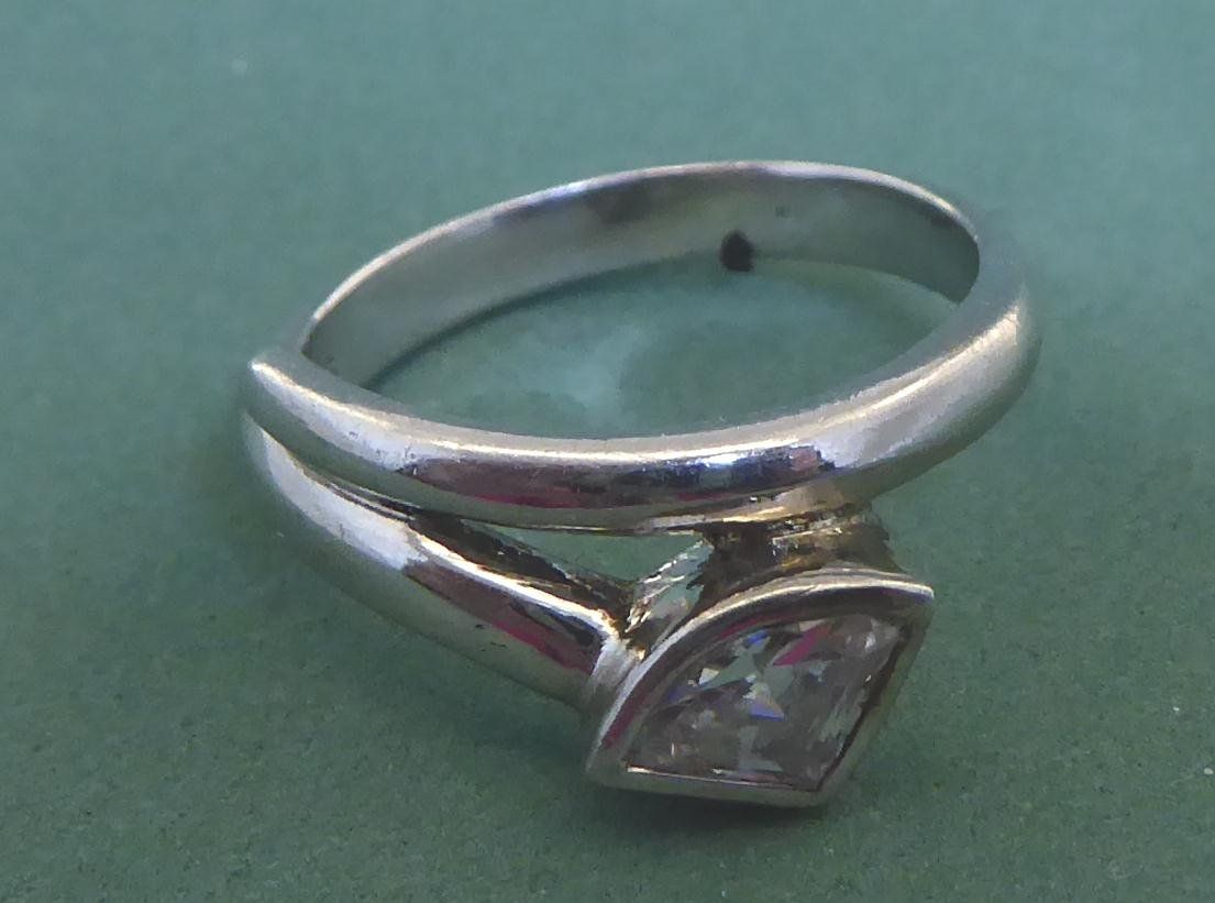 Ringe: Ring 925 Silber mit synthetischem Stein – Gebraucht aus Muri AG von silvermouse007 2