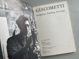 Giacometti Sculptures, Paintings, Drawings: 1981 Edition
