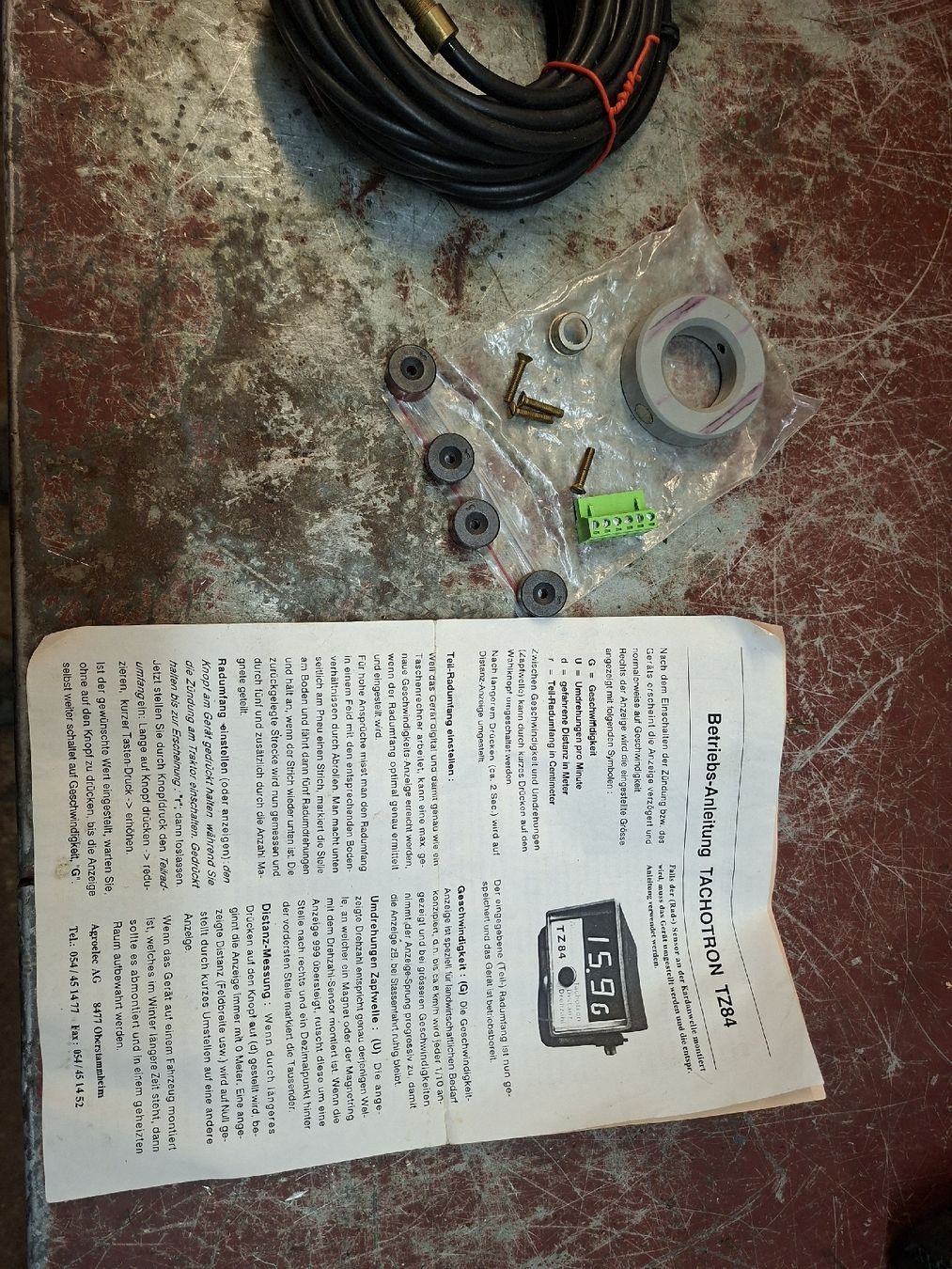 Sonstiges Fahrzeugzubehör: Tacho Traktor Agroelec TZ84 – Neu (gemäss Beschreibung) aus Aeschau von Elu2000 1