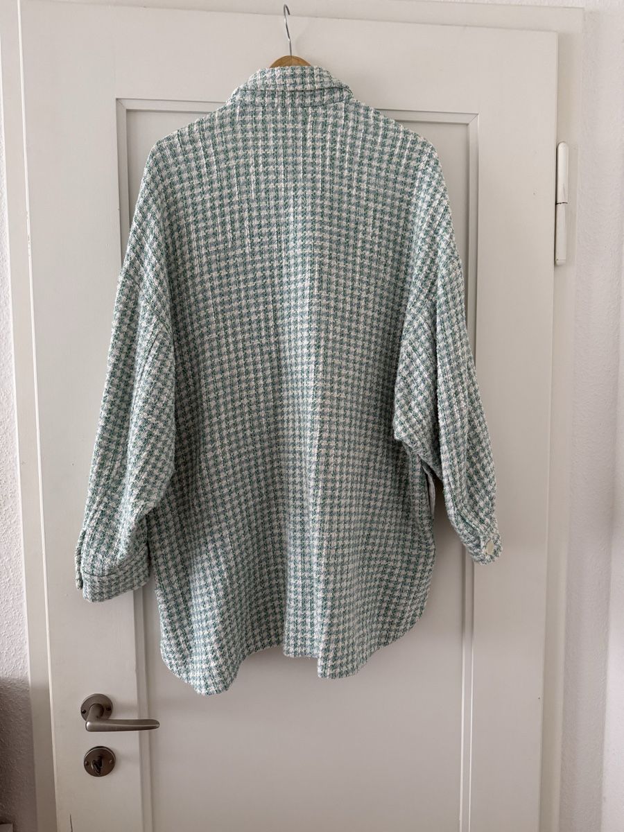 Zara Vestes: ZARA Shacket checkered green white size M good condition – D'occasion à Zürich par mariagondo95 4