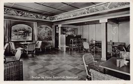 Stansstad, Seebar im Hotel Freienhof, gelaufen 1936