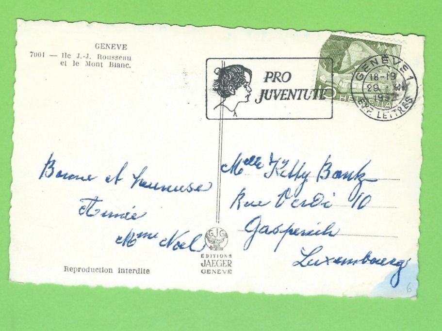 Cartoline postali: Genève – Usato da Zürich venduto da t24_de 1