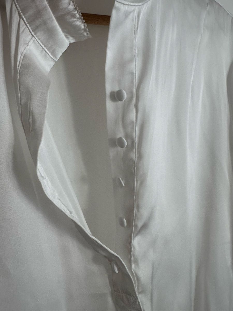 Zadig & Voltaire Camicette: Zadig & Voltaire Topher Blouse white M – Usato da Zürich venduto da Linen218 7