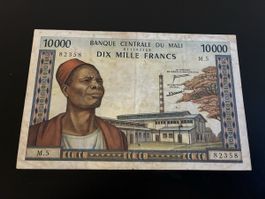 Mali 10,000 Francs 1970-84 P-15a