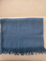 NEW!! Sciarpa Burberry azzurra, lino e seta