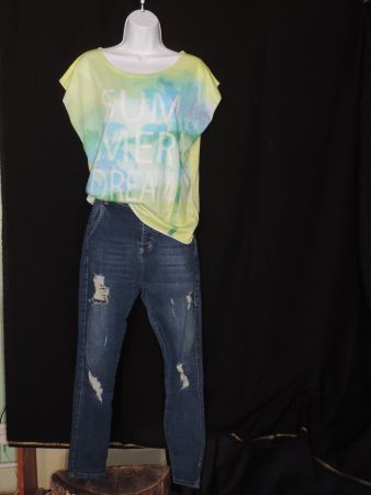 ensemble jeans et t-shirt summer dream
