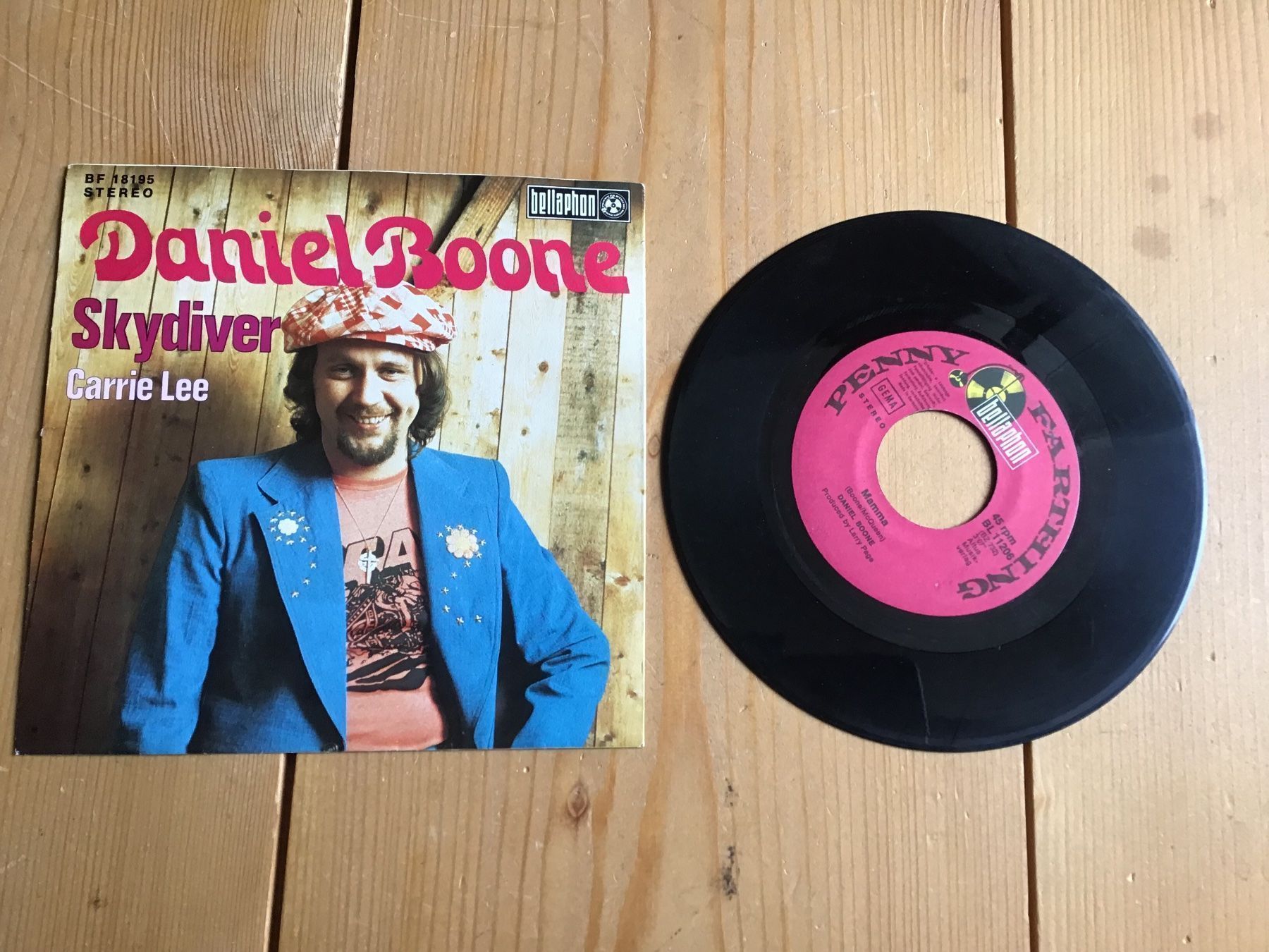 Schallplatten: single, Daniel Boone, skydiver – Gebraucht aus liestal von makai05