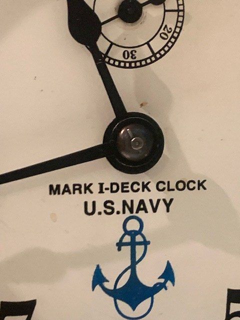 Orologi da terra & Orologi da parete: Horloge murale U.S. Navy authentique,  vintage – Usato da frasses venduto da Claudeb00 3